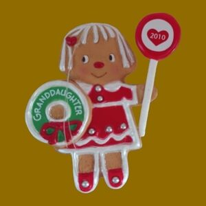 Hallmark grandaughter 2010 ornament
